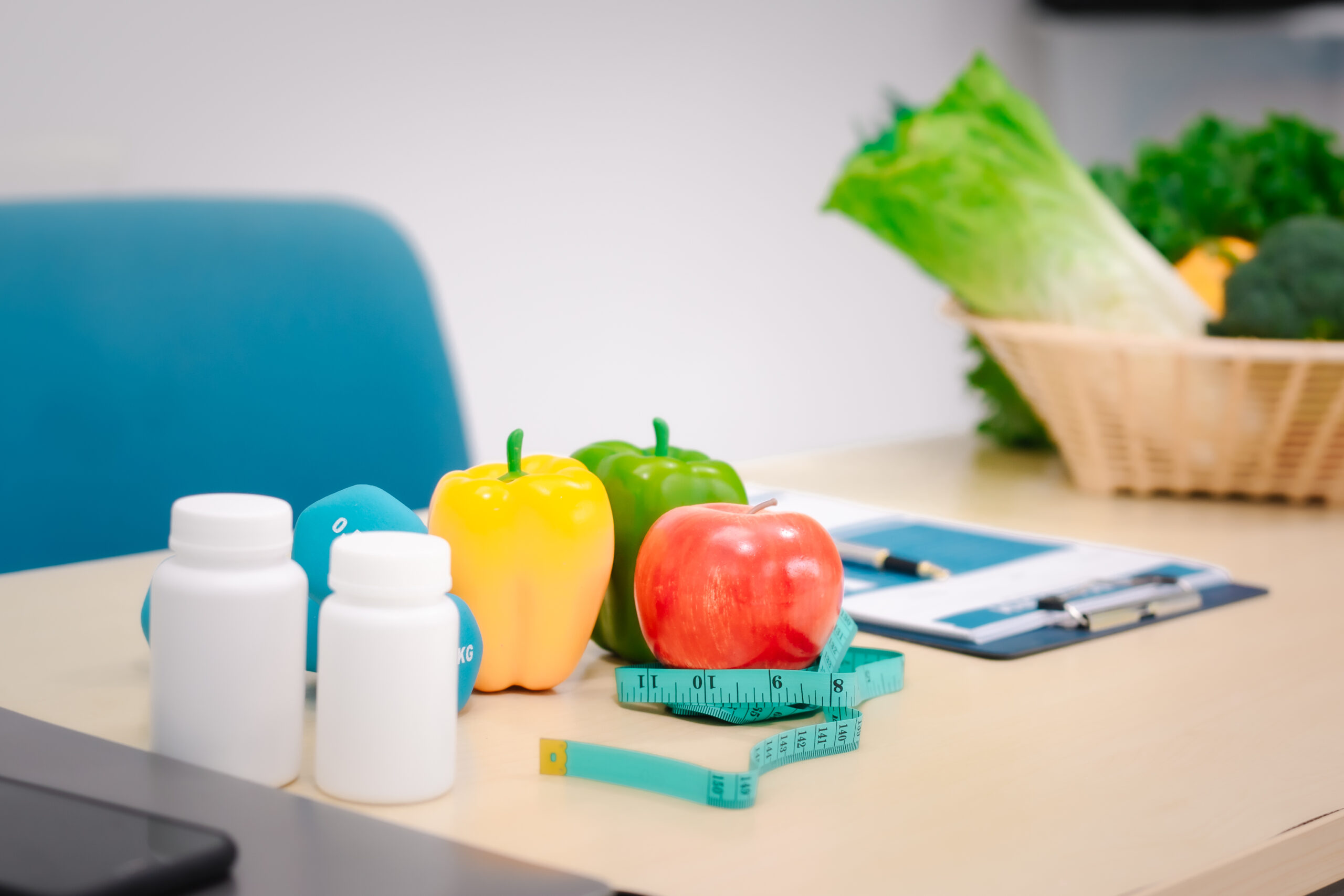 healthy-food-and-exercise-equipment-on-a-desk-2026-03-25-06-10-54-utc